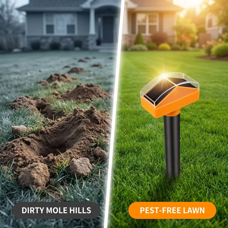 No More Waking Up to Fresh Dirt Mounds Every Single Morning